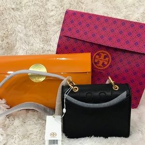 Tory Burch Alexa Mini Black shoulder bag
